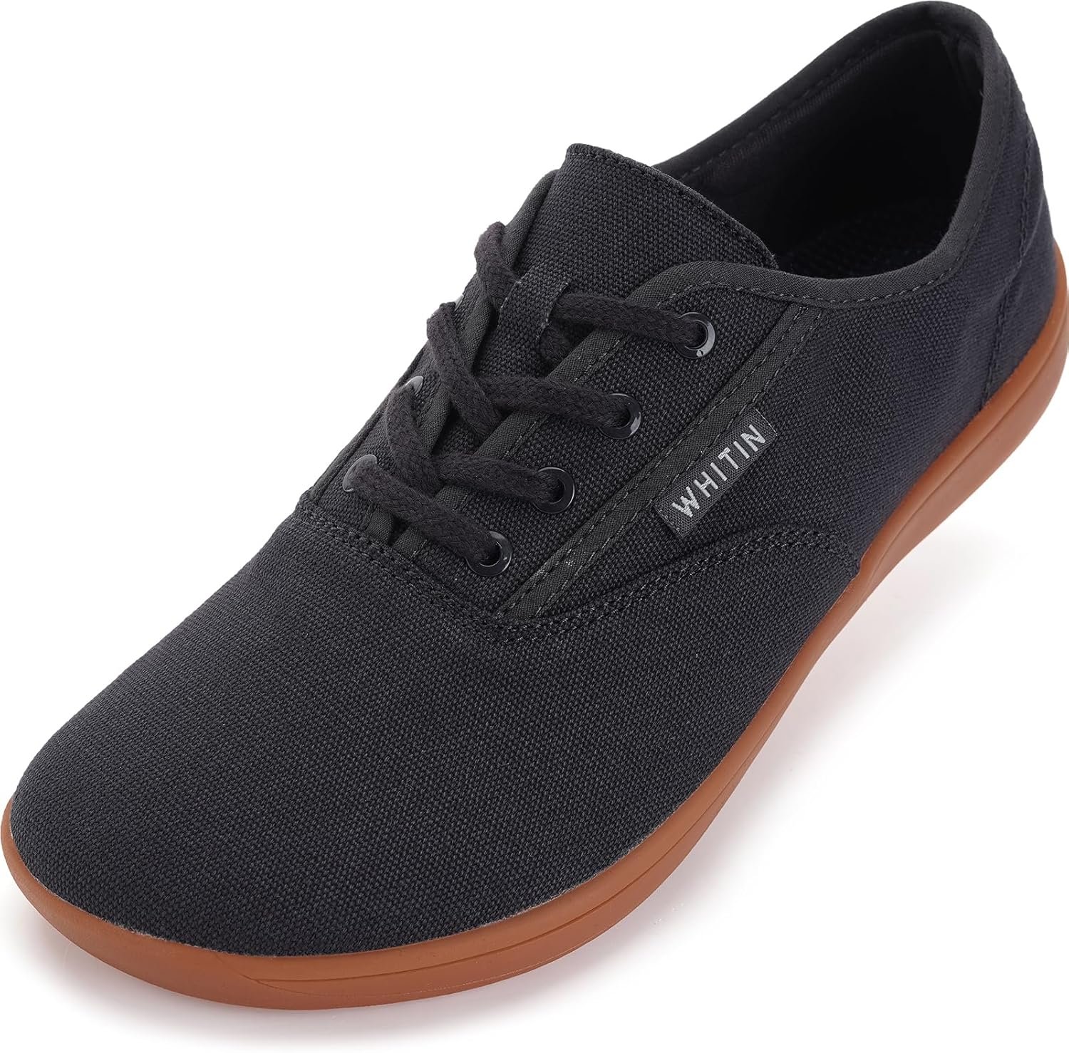 WHITIN Men's Wide Canvas Barefoot Sneakers