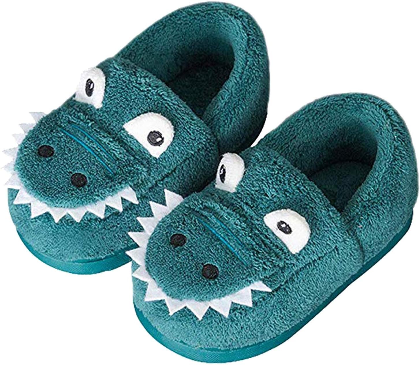 JACKSHIBO Girls Boys Home Slippers