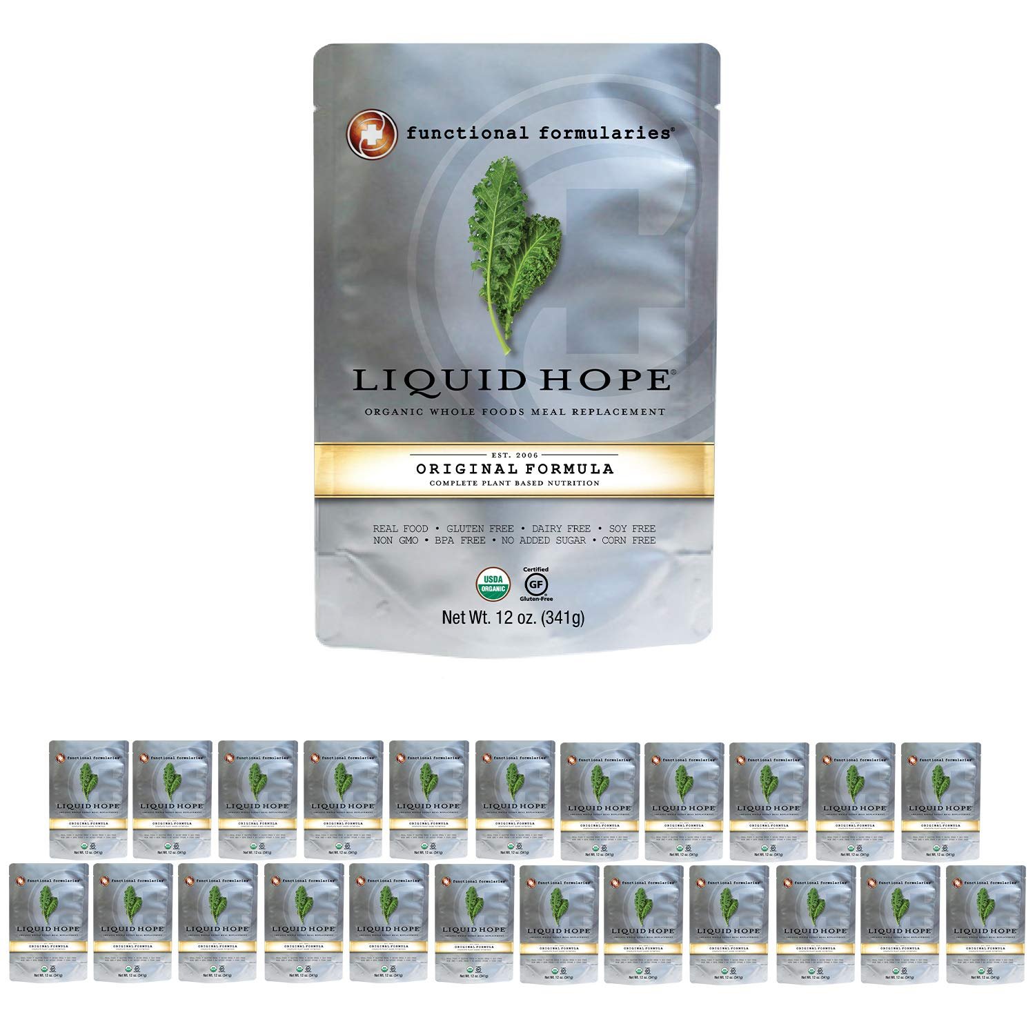 Functional Formularies Liquid Hope Organic Tube Feeding Formula