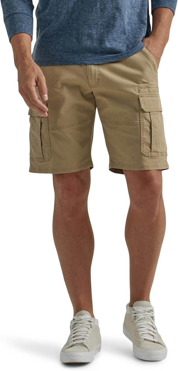 Wrangler Authentics Men's Classic Cargo Stretch Short