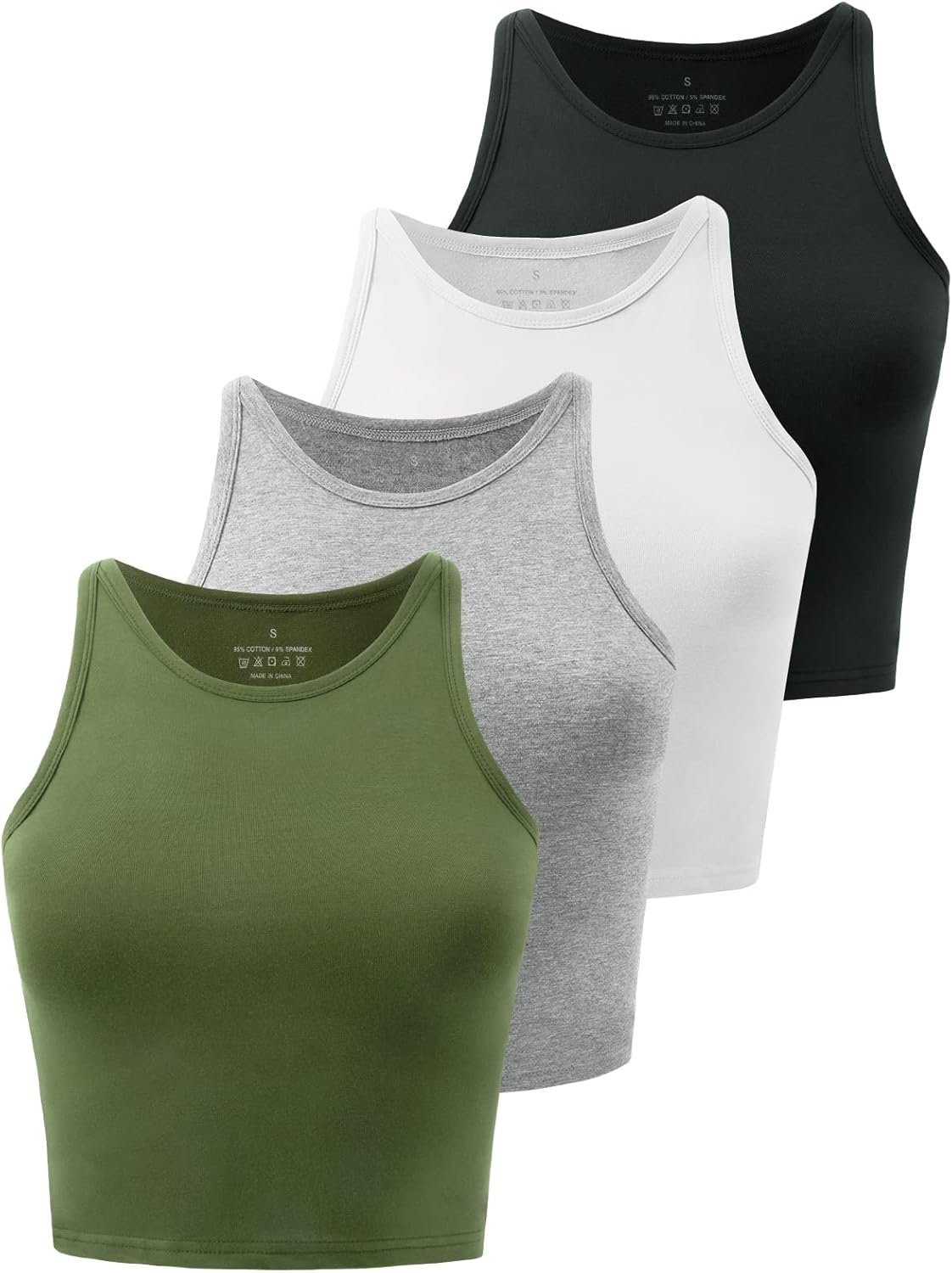 Kole Meego Crop Tops for Women