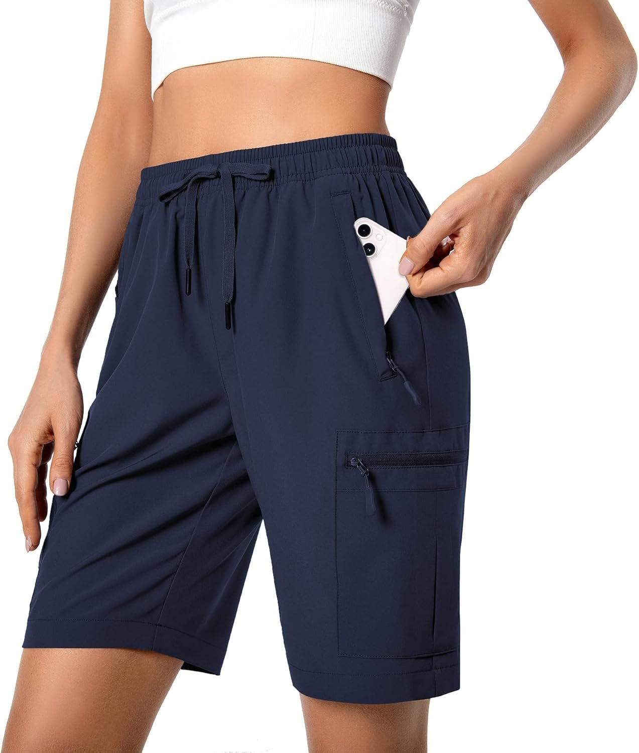 Women's Lightweight Hiking Cargo Shorts