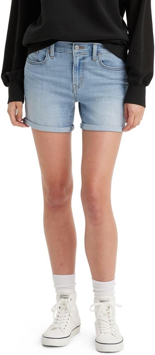 Levi's Women's Mid Length Shorts