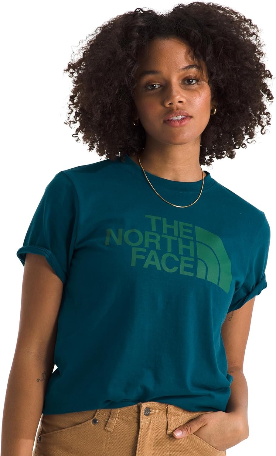 THE NORTH FACE Women's S/S Half Dome Cotton Tee