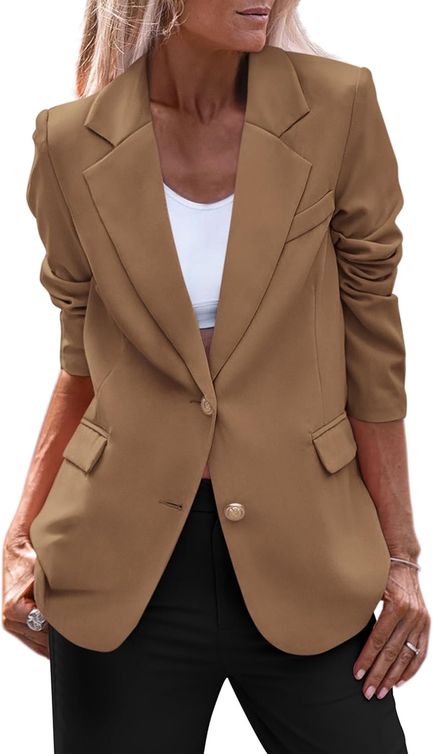 PRETTYGARDEN Women's 2024 Fall Business Casual Blazers