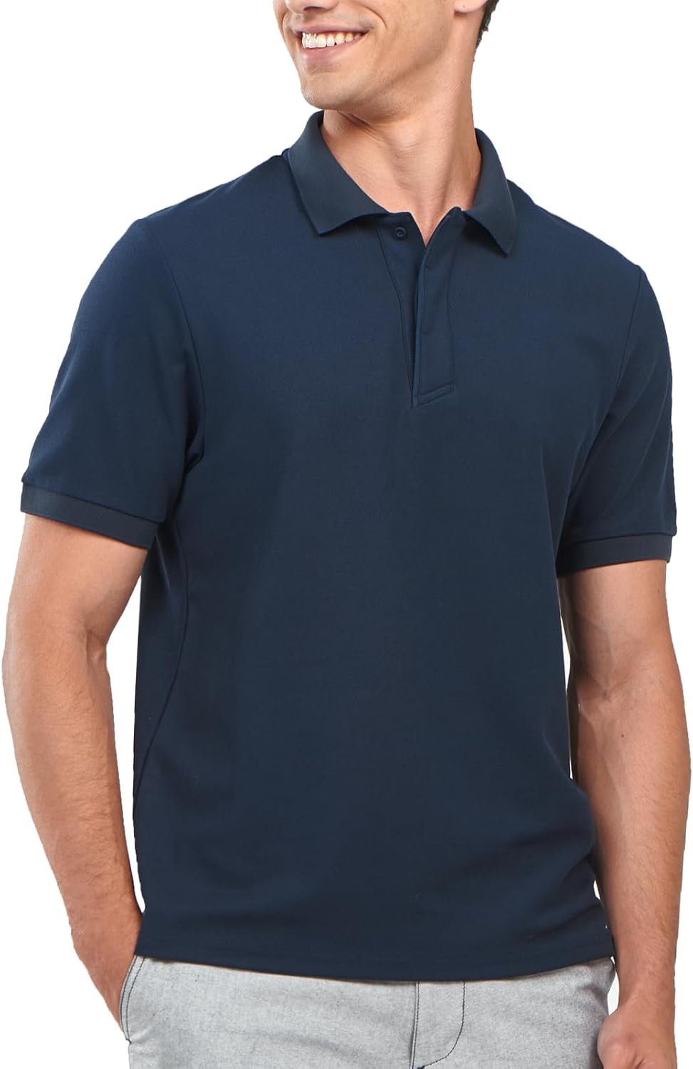 NORTHYARD Men's Classic Polo Shirts